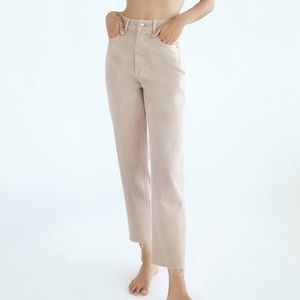 Zara High Waisted “Mom Fit” Jeans - Size 4